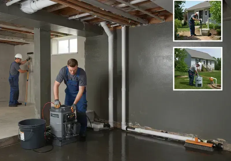 Basement Waterproofing and Flood Prevention process in Edwardsville, KS